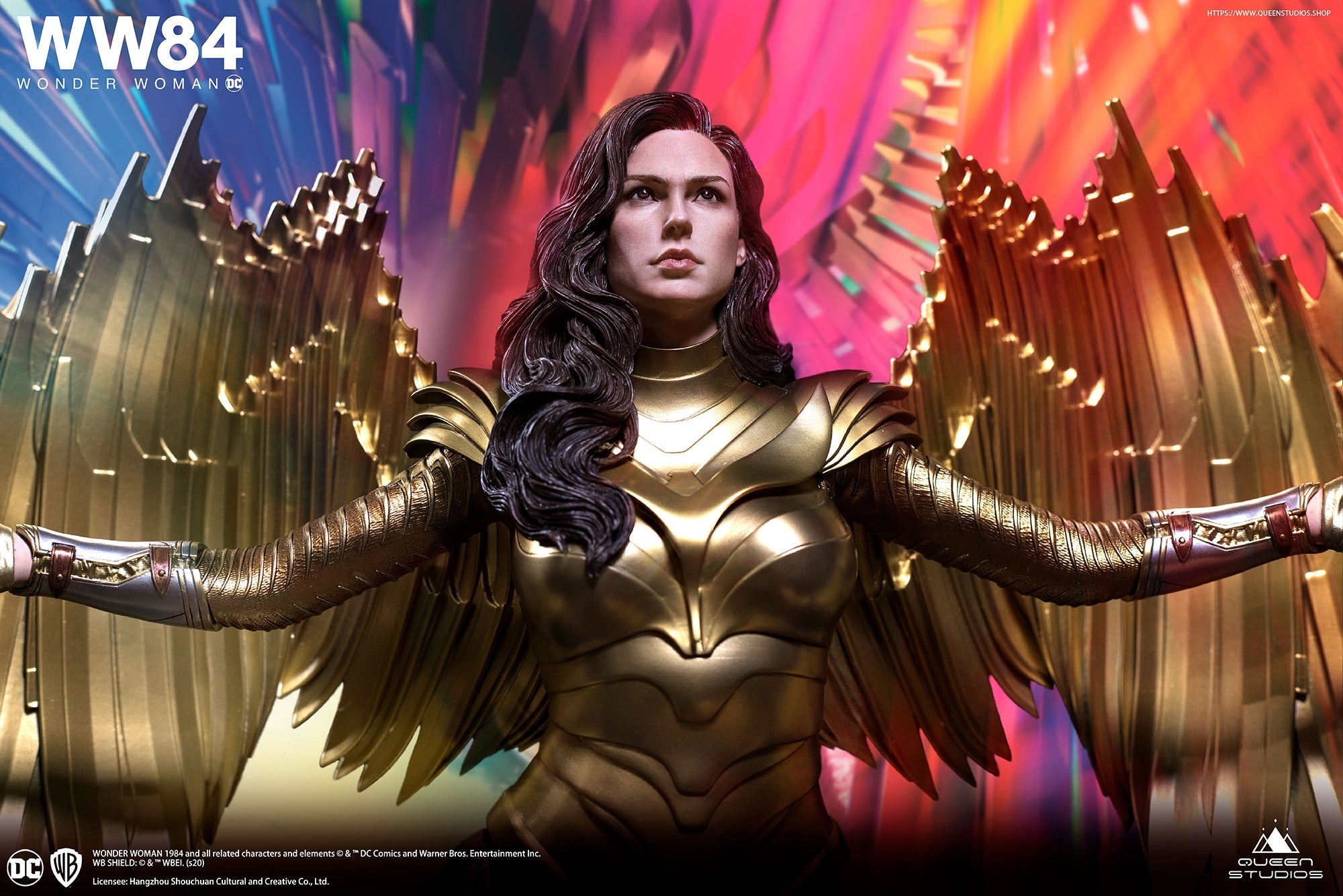 Queen Studios Wonder Woman WW84 (Premium Edition) 1:4 Scale