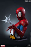 Queen Studios Spider-man Black/Red 1:1 Scale Lifesize Bust
