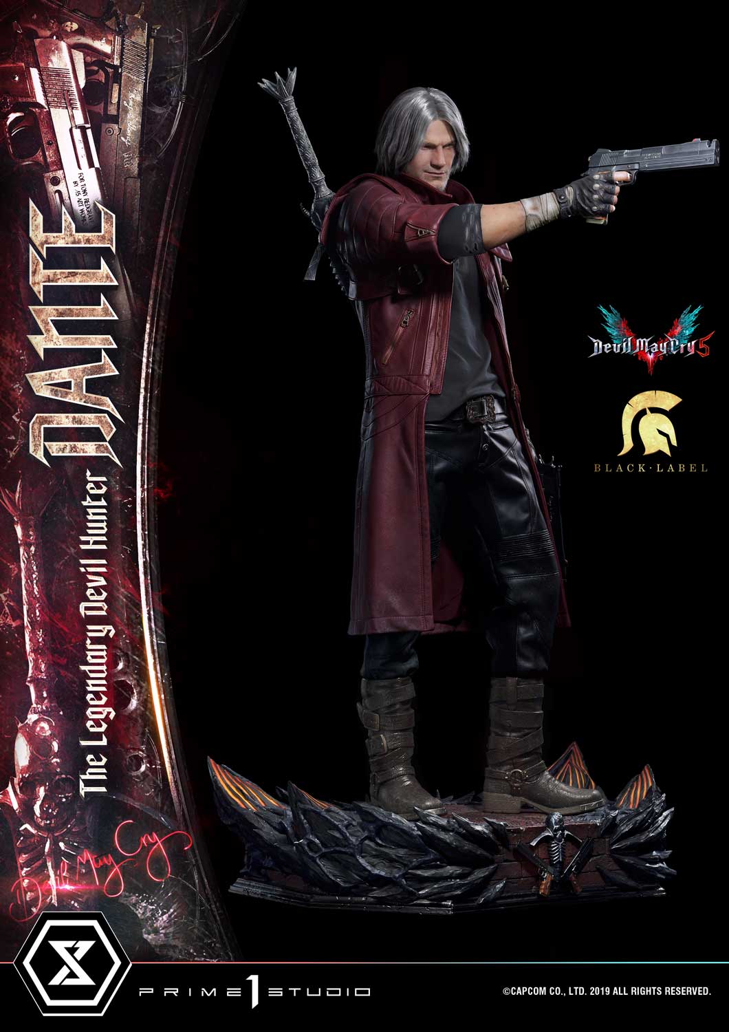 FANTASYTOYS Studio 1/1.5 Devil May Cry 5 Dante Bust Figure Painted Statue  Stock