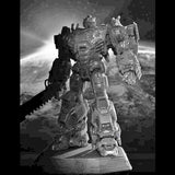 XM Studios Grimlock 12 Inch Scale Statue (Transformers / Silver Color)